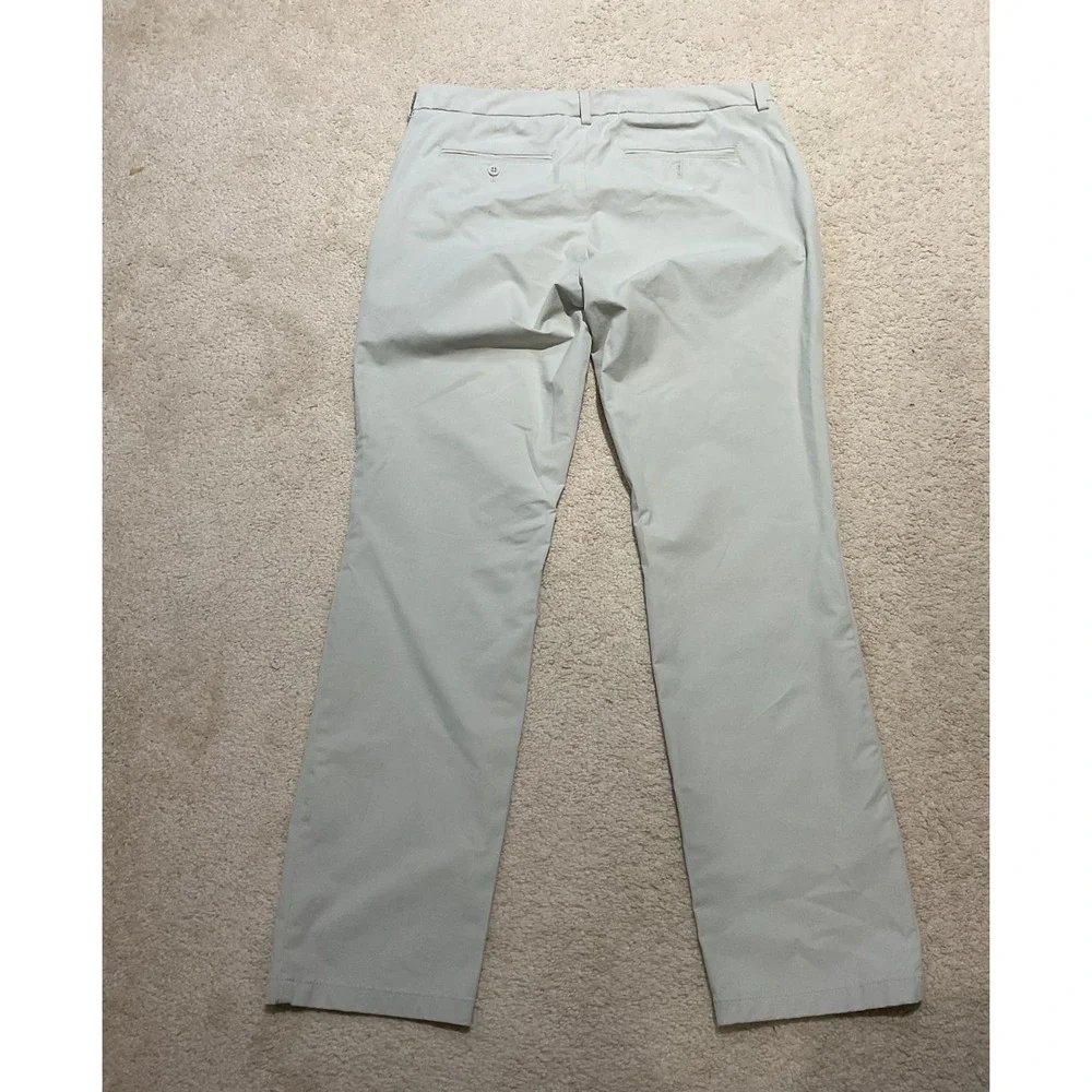 Vineyard Vines On-The-Go Pants Men's 38x30 Gray Performance Stretch Casual Chino